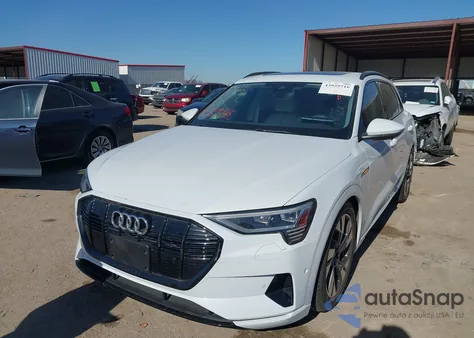 2022 Audi E-Tron Premium Quattro from USA, damaged, VIN WA1AABGE0NB023671
